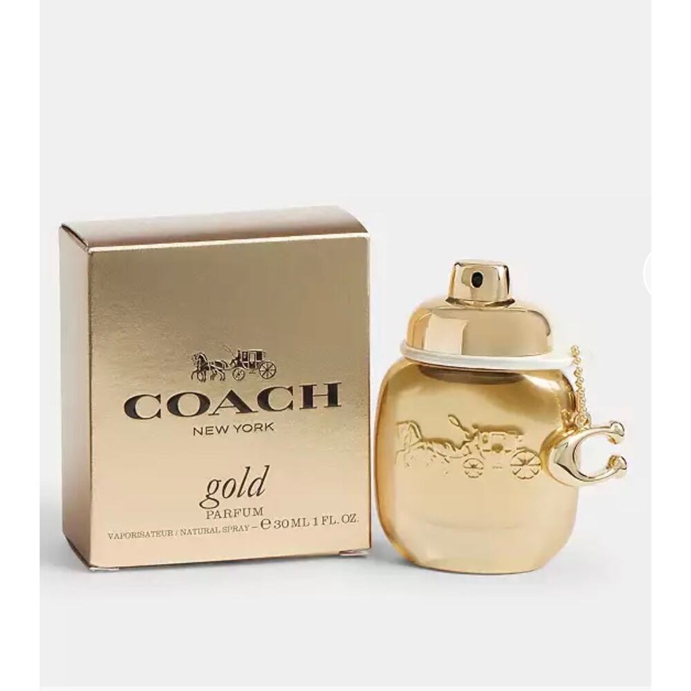 Coach New York gold Parfum Natural Spray 30ML/1 Fl. Oz. (Brand New In Box) - Picture 5 of 5